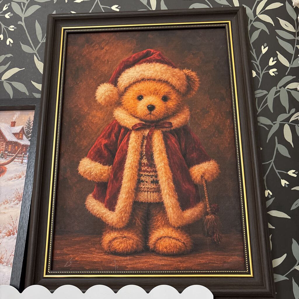 11 x 14 Bear Black and Gold Frame