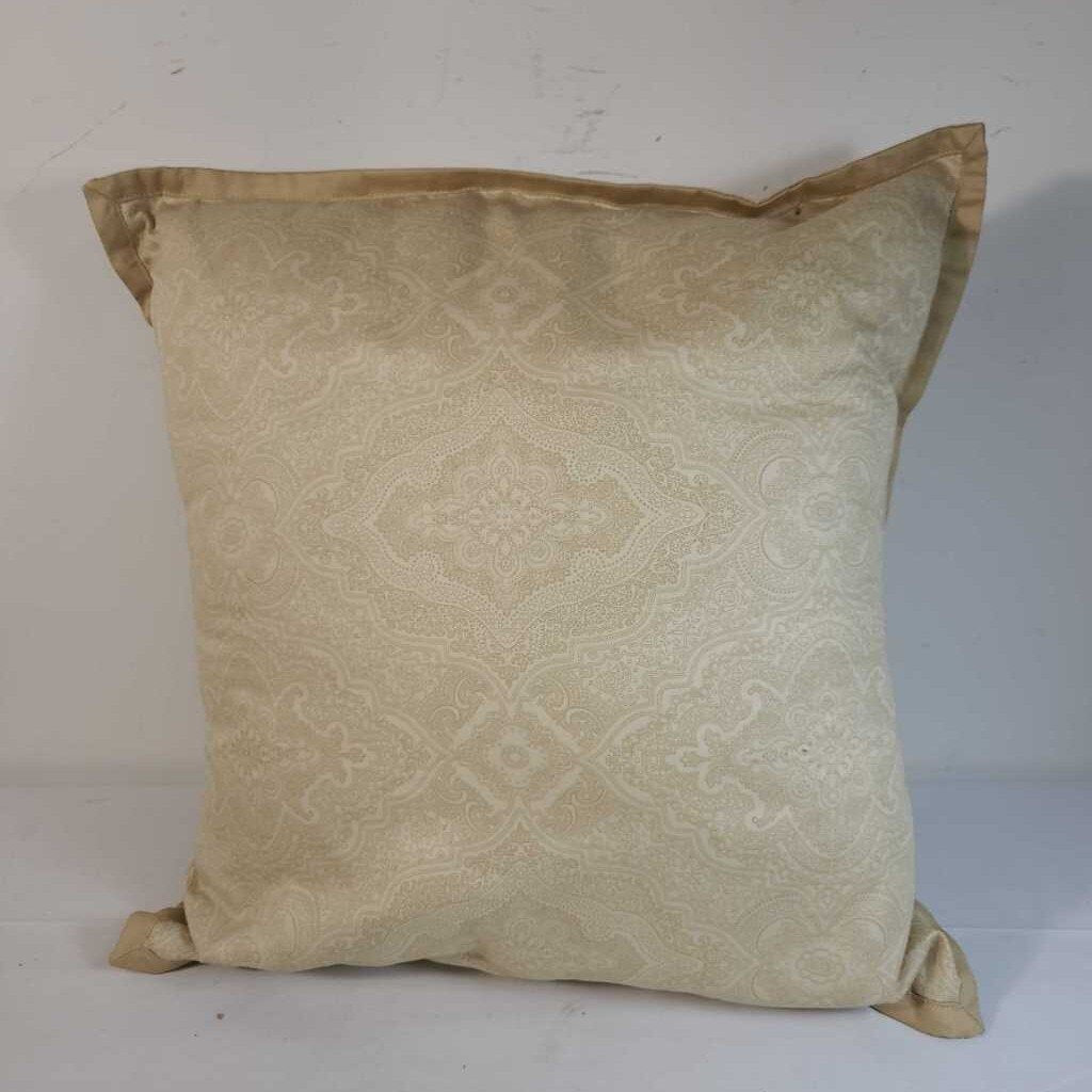 GOLD THROW PILLOW