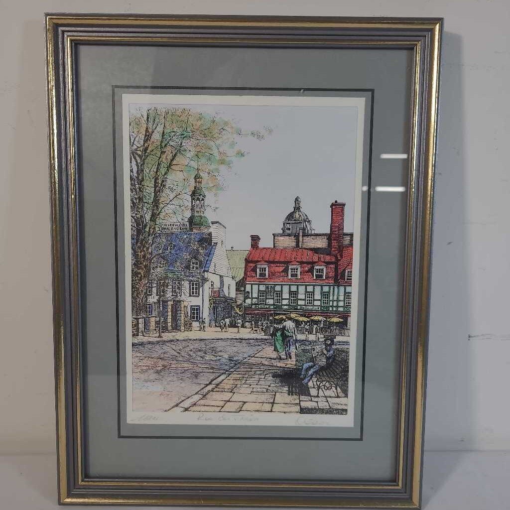FRENCH WATERCOLOUR B