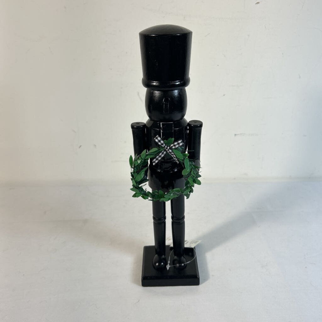 12" NUTCRACKER - BLACK SOLDIER