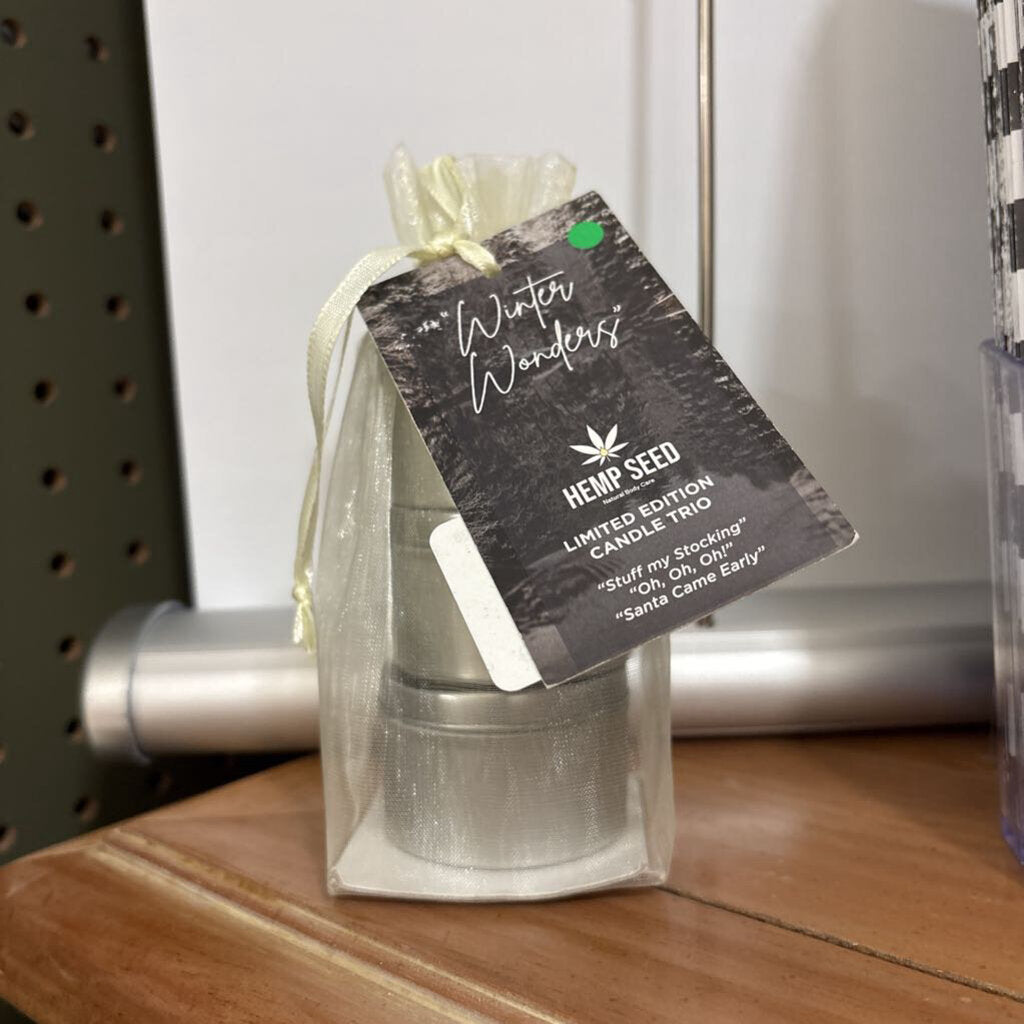 Earthly Body 3pc Candle Set