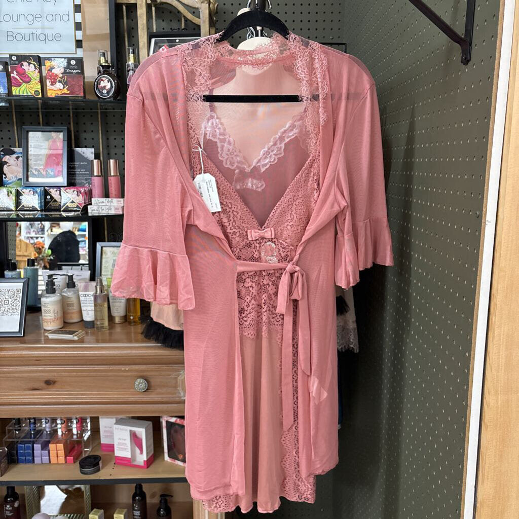 Blush Negligee with Cover XL
