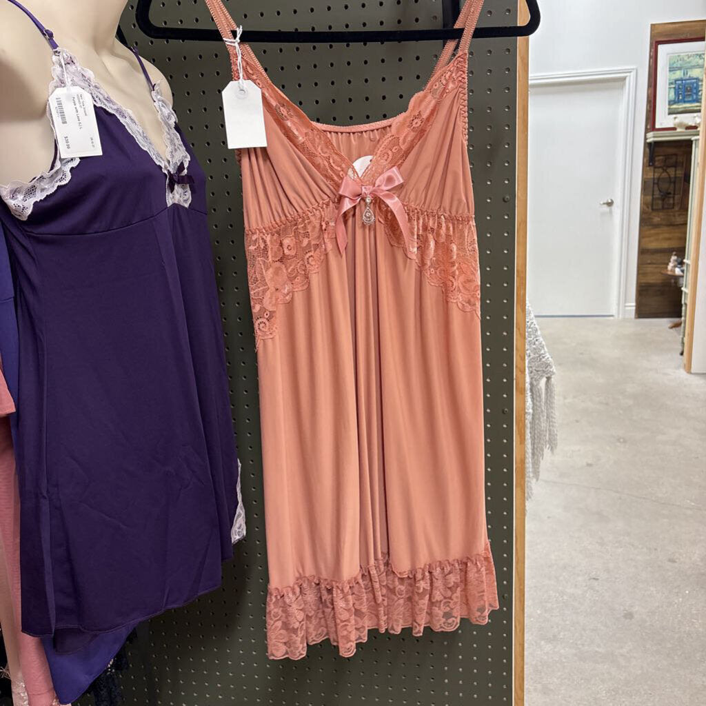 Blush/Lace with Charm (L)