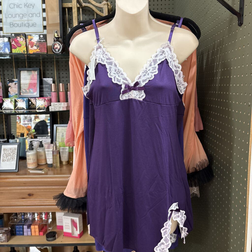 Purple with Lace (L)