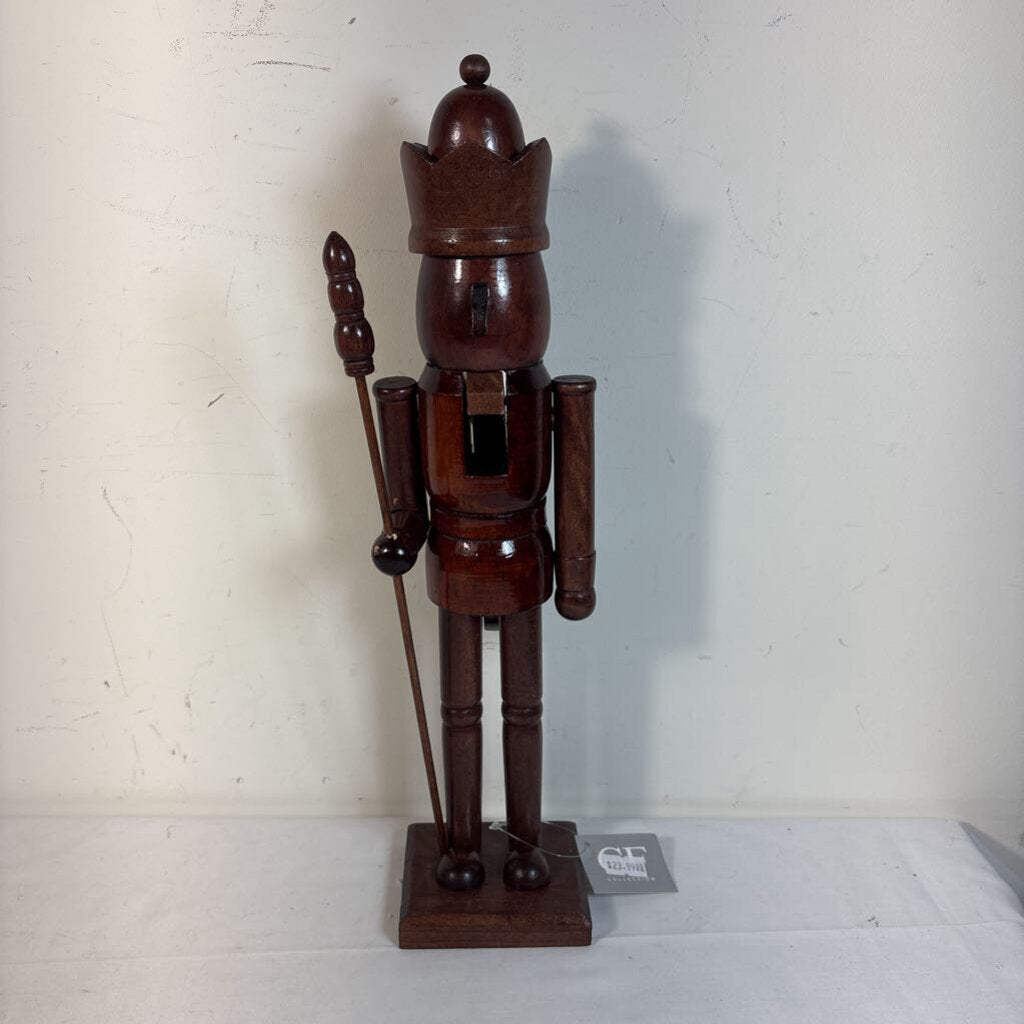 15" NUTCRACKER - SOLDIER - NATURAL