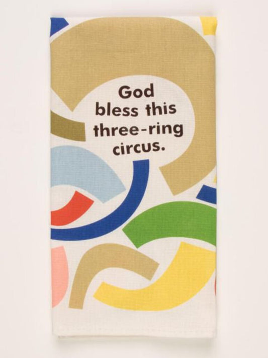 THREE-RING CIRCUS - DISH TOWEL