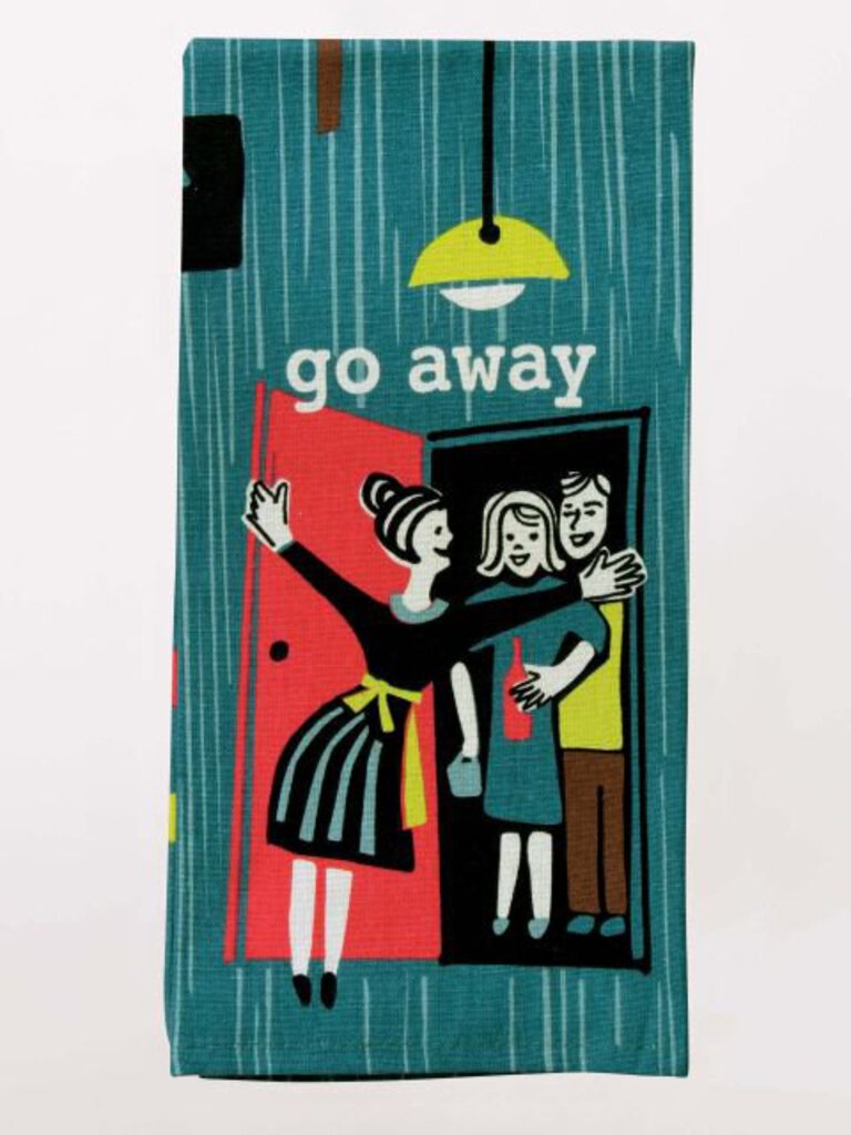 GO AWAY - DISH TOWEL