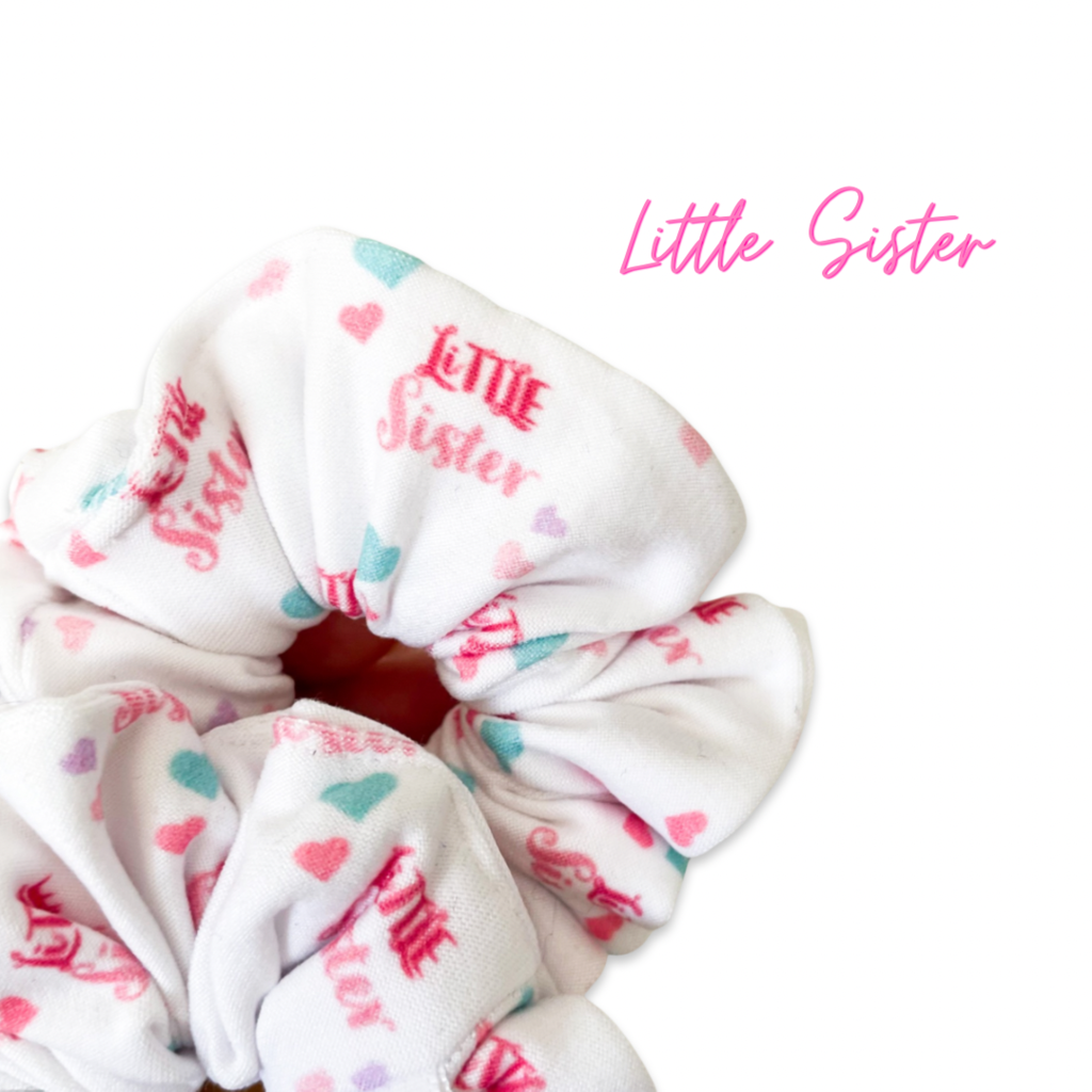 KIDS SCRUNCHIES - LITTLE SISTER
