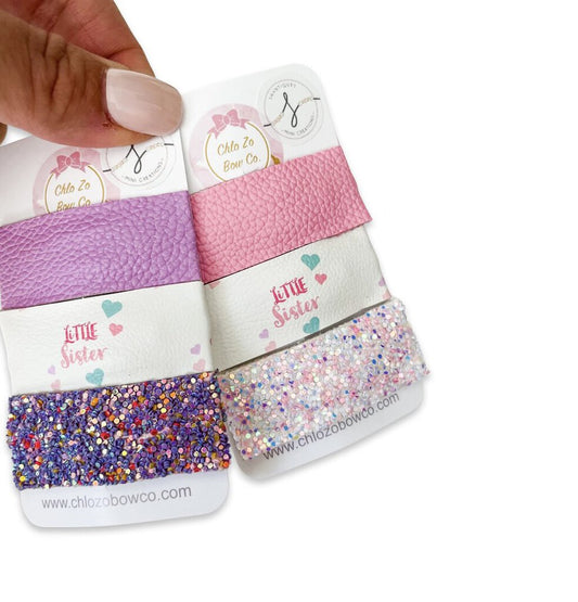TRIO SNAP CLIP SETS - LITTLE SISTER
