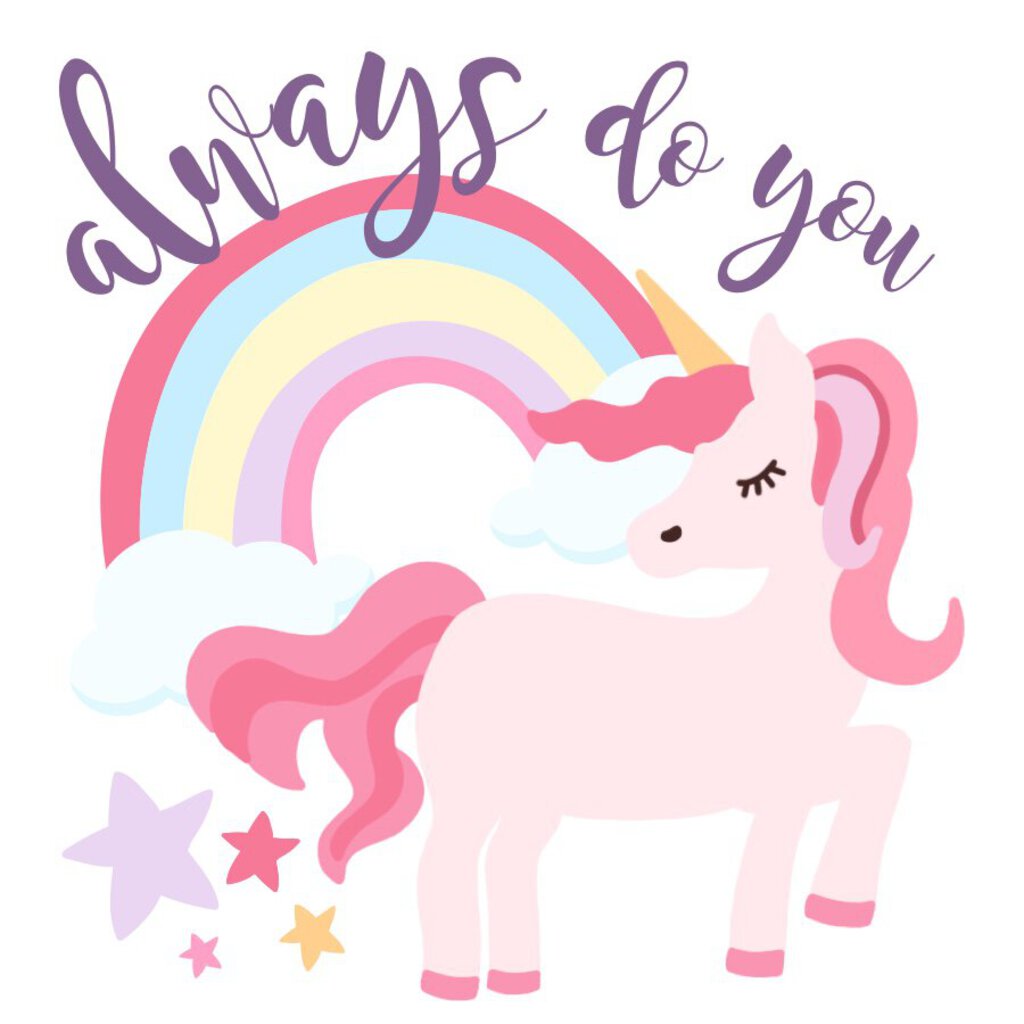 KIDS VINYL STICKERS - UNICORN
