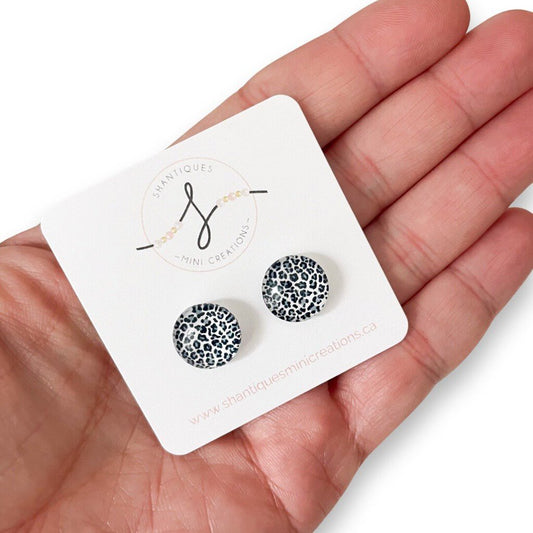 ANIMAL PRINT/LEOPARD - EARRINGS