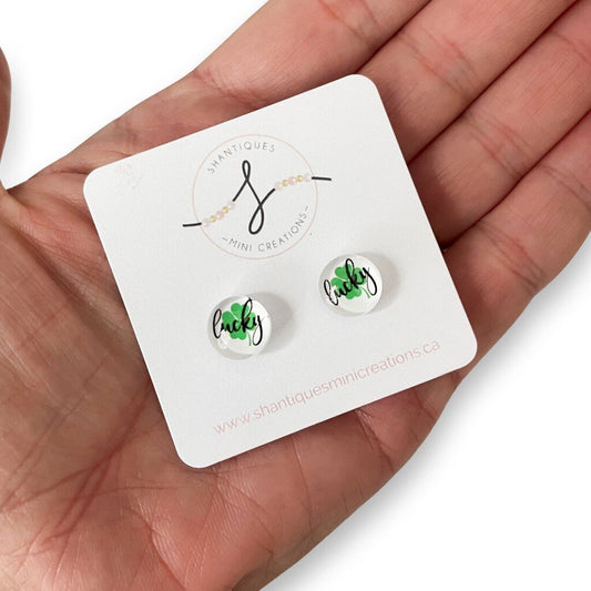 LUCKY SHAMROCK - EARRINGS