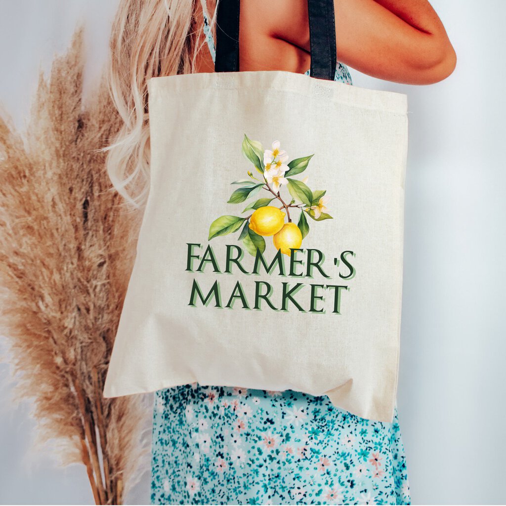 Farmer's Market Tote Bag