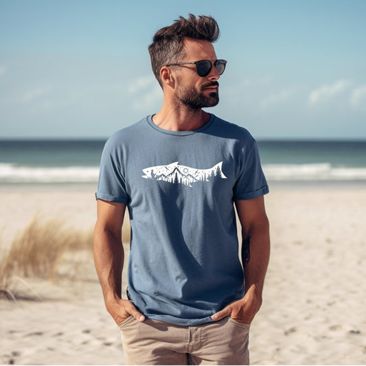 Fishing Tshirt L