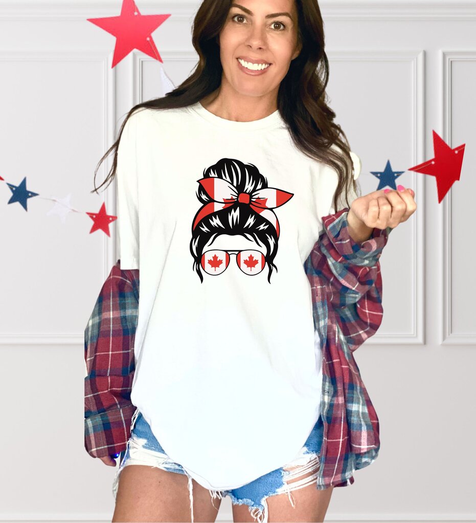 Canadian Woman Tshirt 2XL