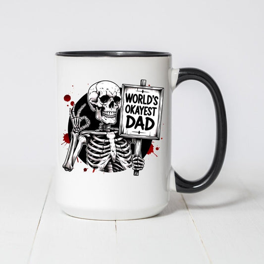 Okayest Dad Coffee Mug