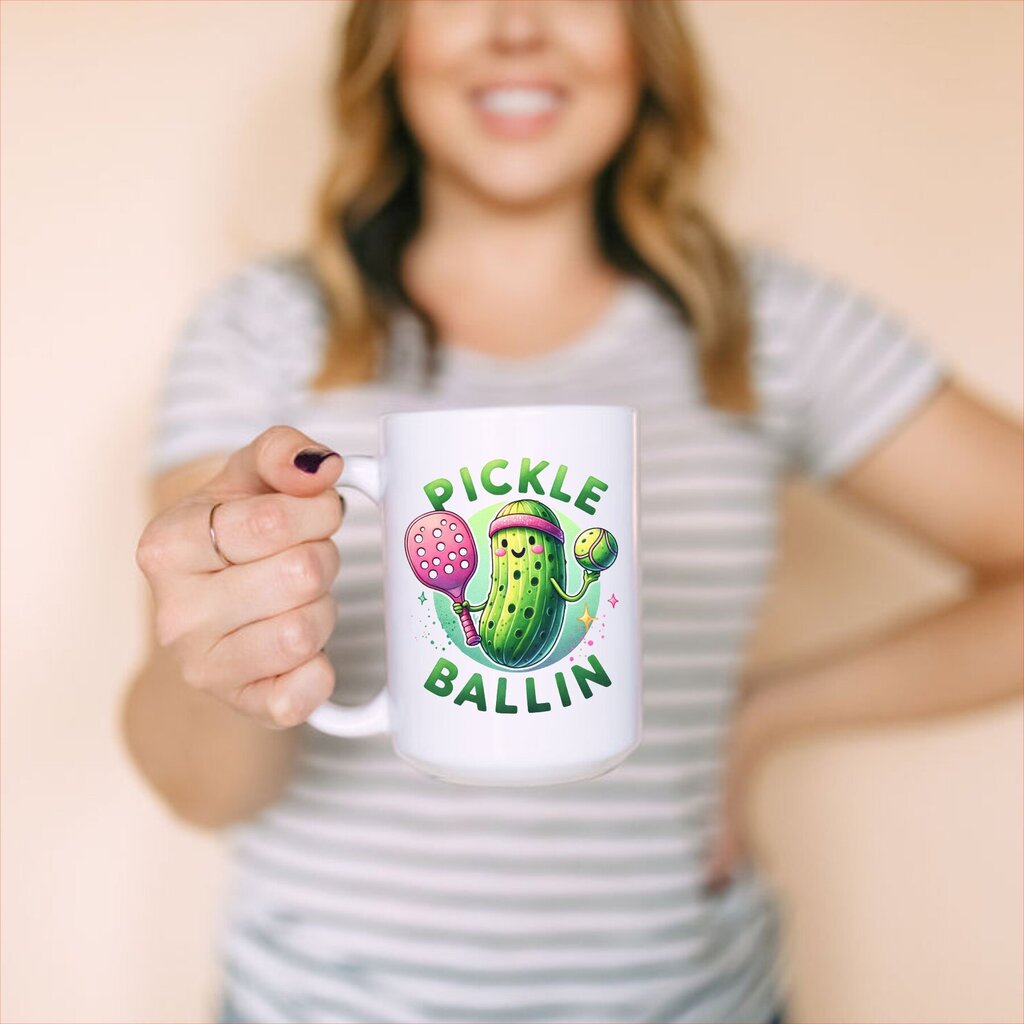 Pickleballin' Coffee Mug