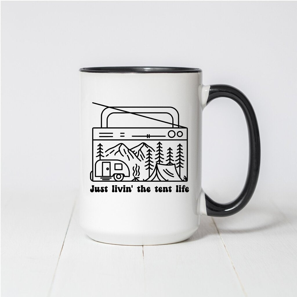 Tent Life Coffee Mug