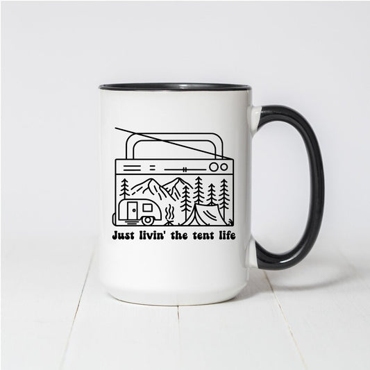 Tent Life Coffee Mug