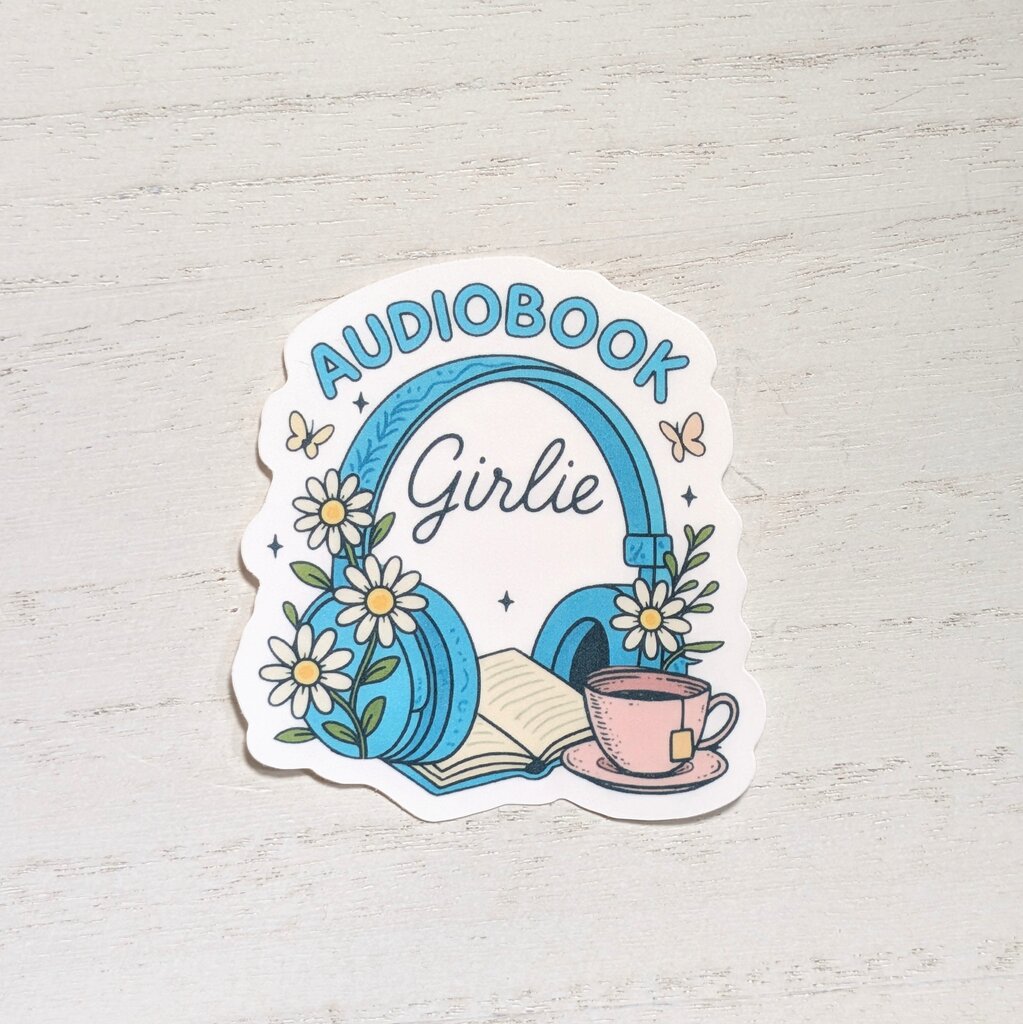 Audiobook Girlie Sticker