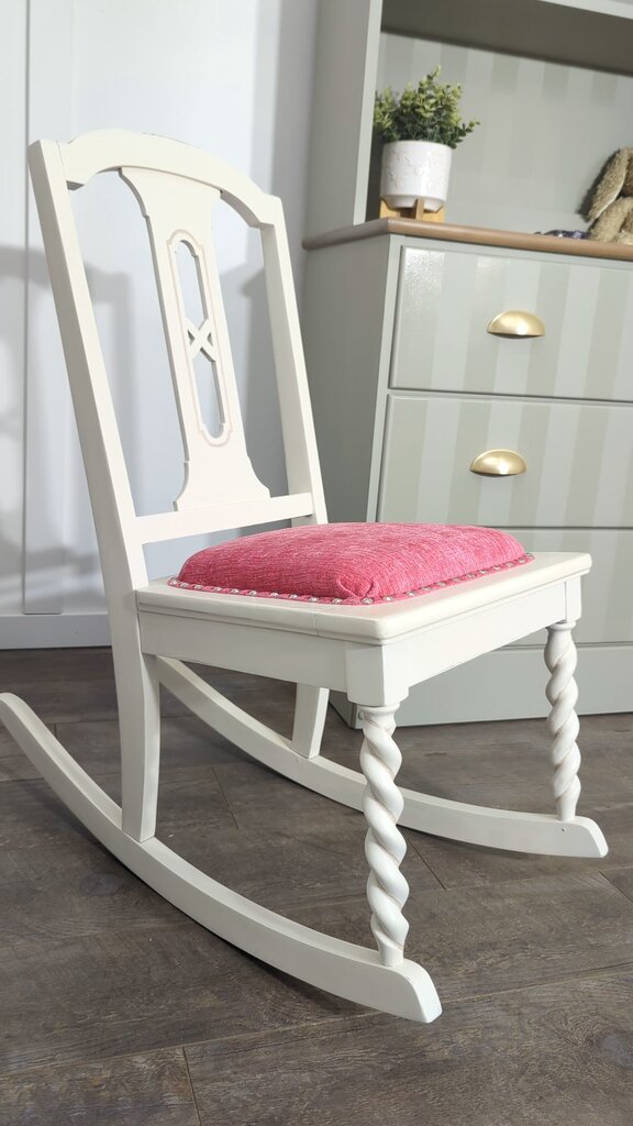 Fit for a Princess! Antique Childs Rocker