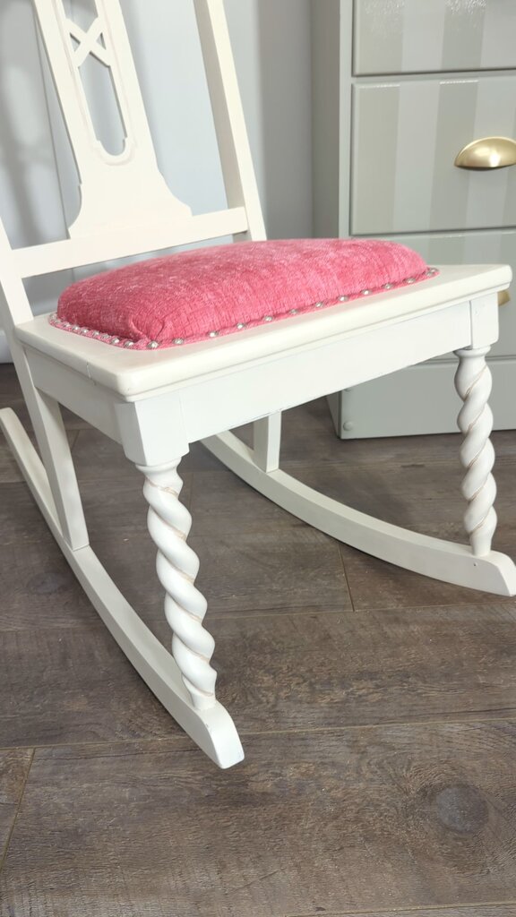 Fit for a Princess! Antique Childs Rocker