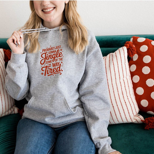 Jingle Part of the Way Hoodie L
