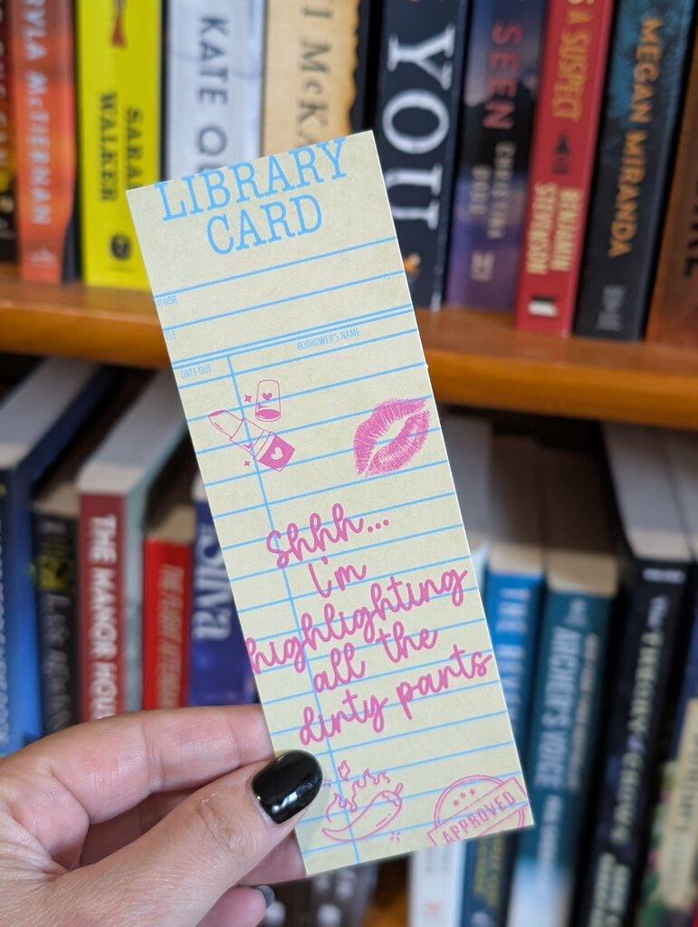Dirty Parts Bookmark