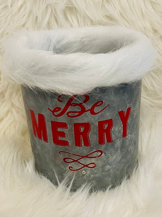 "Be Merry" Tin