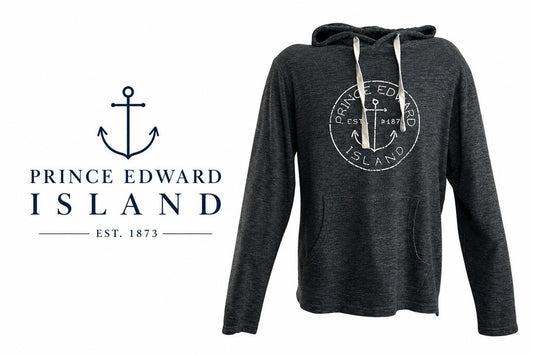 Prince Edward Island Lightweight Hooded Pullover - Large