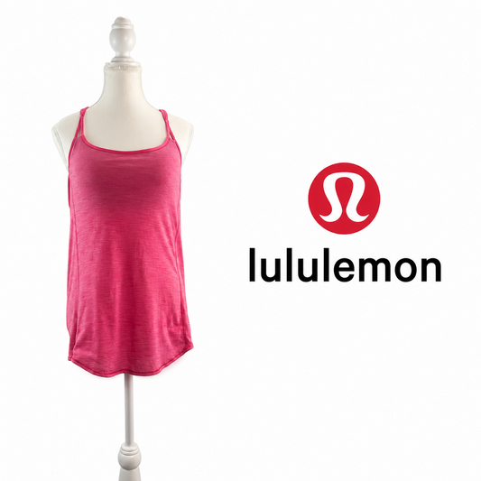 LULULEMON Open Back Yoga Tank - Size 8