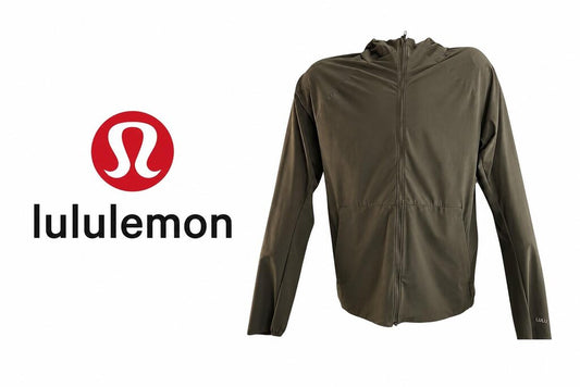 LULULEMON Men's Lightweight Hooded Full-Zip Jacket ~Larg