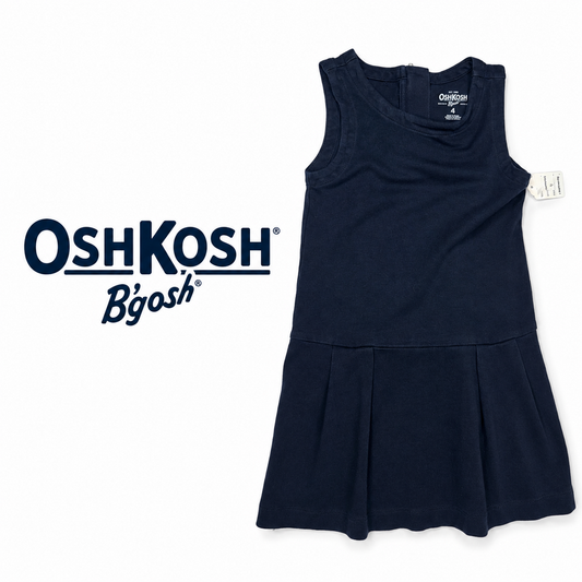 Osh Kosh Girls Navy Dress Size 4T