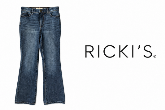 RICKI's 4R Women's Mid-Rise Bootcut Jeans Size 32