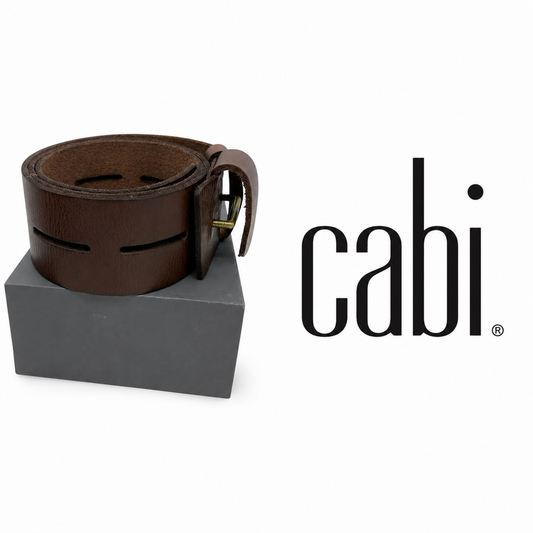 CABI Brown Leather Belt NWT - XL