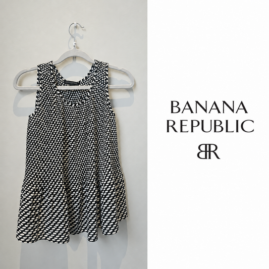 BANANA REPUBLIC sleeveless blouse - XS