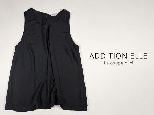 ADDITION ELLE Sleeveless Layered Blouse - Size 2XL