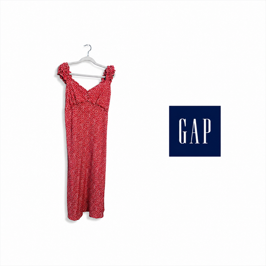 GAP Floral Smocked Maxi Dress - Small