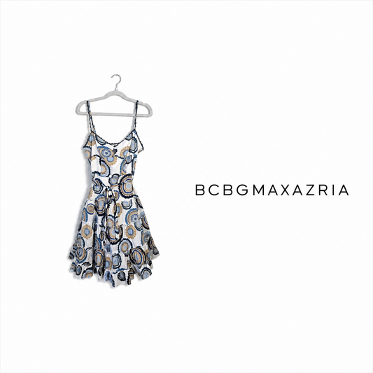 BCBGMAXAZRIA Printed Tiered Sundress ~Size 6