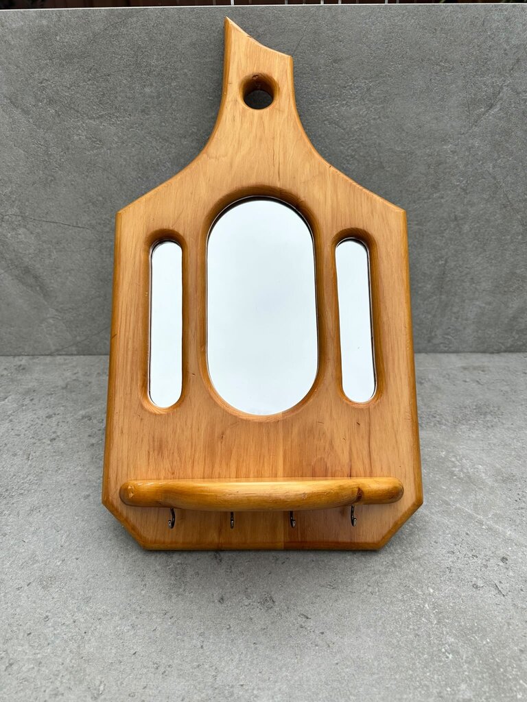 3 Hallway Mirror-Key Holder Shelf
