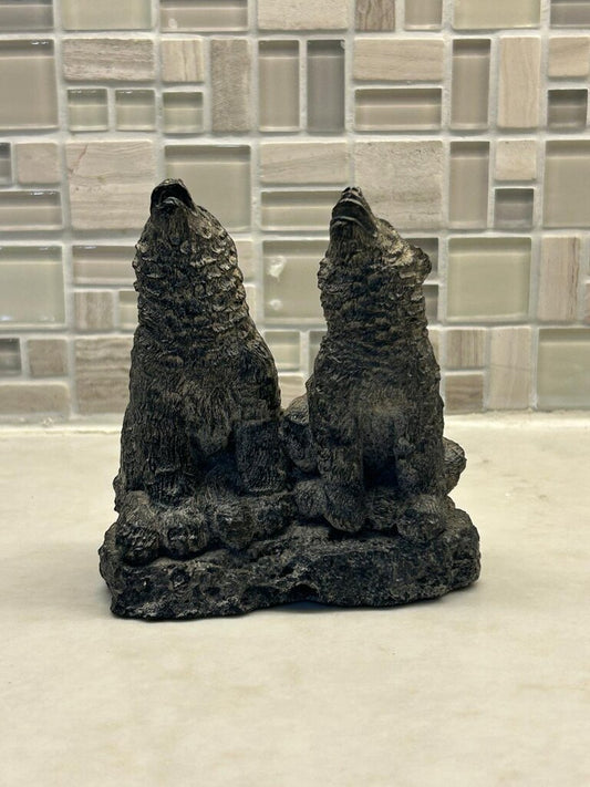 Wolves Sculpture Figurine