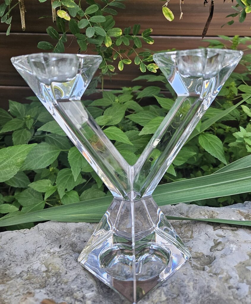 Candelabra-2 Arm Crystal