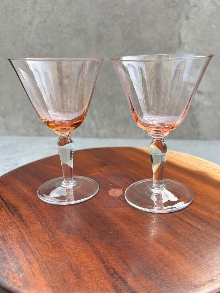 Blush Glasses Id-Century (2 pcs)