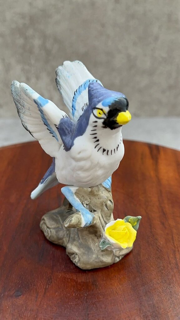 Blue Jay Figurine