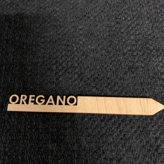SM VEGGIE GARDEN MARKERS~OREGANO