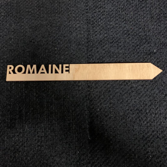 MED VEGGIE GARDEN MARKERS~ROMAINE