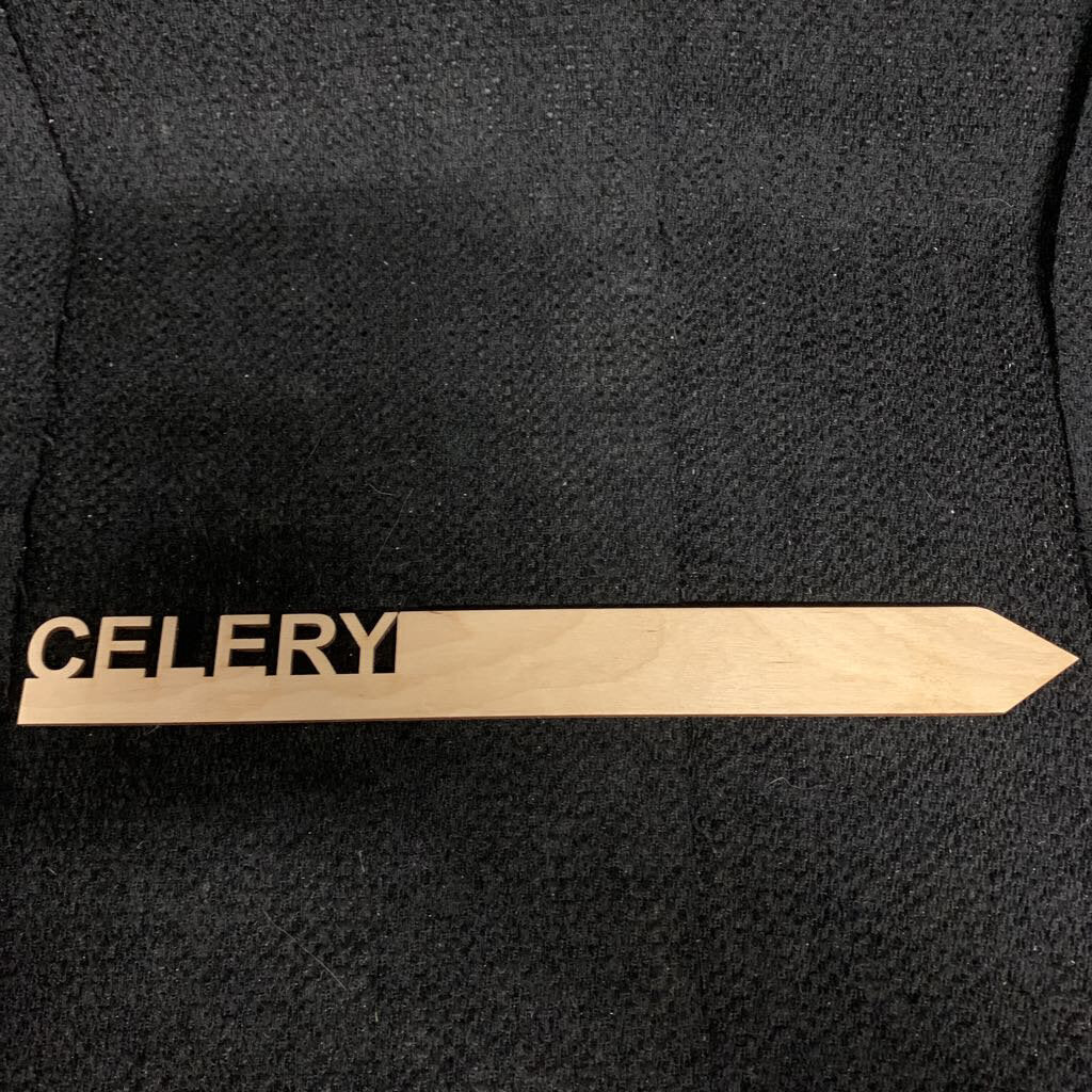 LG VEGGIE GARDEN MARKERS~CELERY