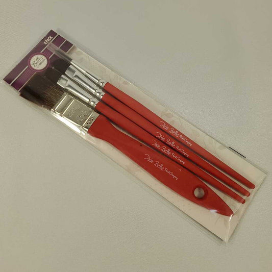 SET/4 ARTIST BRUSHES BY DIXIE BELLE