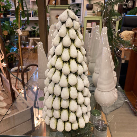 WHITE & GREEN CEMENT TREE