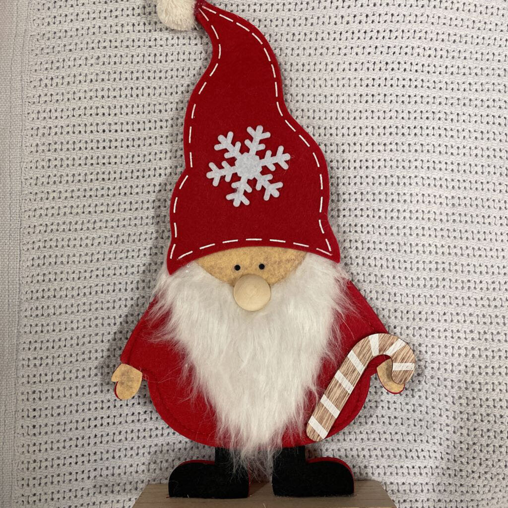 SANTA W/CANDY CANE
